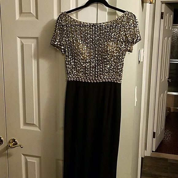 Terani Couture Crystal Rhinestone Mermaid Gown 4 - Picture 4 of 6